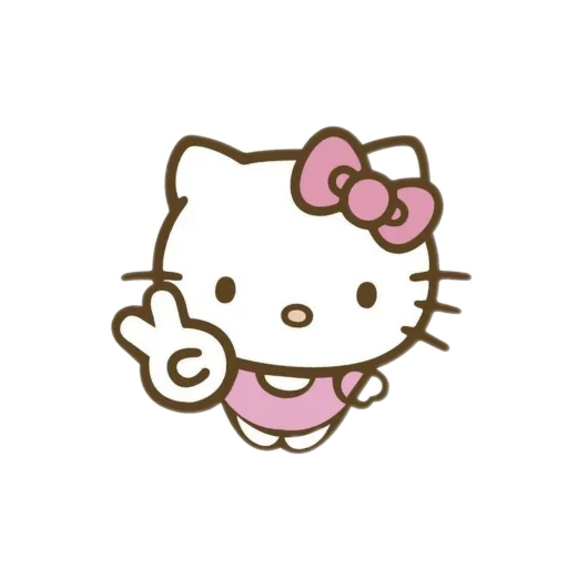 Telegram stikerlari Hello Kitty