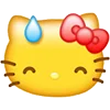 Емодзі телеграм Hello Kitty emoji