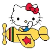 Hello Kitty Emojis emoji ✈️