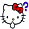 Hello Kitty Emojis emoji ❔