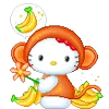Емодзі Hello Kitty Emojis 🍌