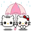 Эмодзи Hello Kitty Emojis ☔️