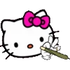 Емодзі Hello Kitty Emojis 🚬
