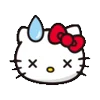 Эмодзи Hello Kitty Emojis 😓