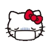 Эмодзи Hello Kitty Emojis 😷