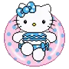 Эмодзи Hello Kitty Emojis 🏖