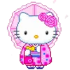 Эмодзи Hello Kitty Emojis ☔️