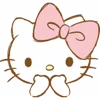 Hello Kitty Emojis 2 emoji 🫣