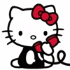 Hello Kitty Emojis 2 emoji 📞
