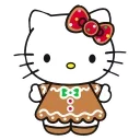 Kitty Xmas sticker 💋
