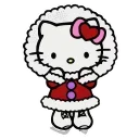 Kitty Xmas sticker 😍
