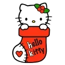 Kitty Xmas sticker ❤️