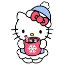Kitty Xmas sticker 😊