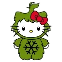 Kitty Xmas sticker 😁