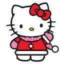 Kitty Xmas stiker ☺️