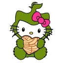 Kitty Xmas emoji ❤️