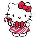 Kitty Xmas sticker 😃