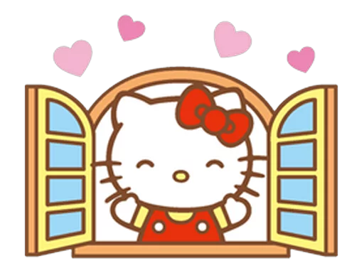Емодзі Hello Kitty 🎑