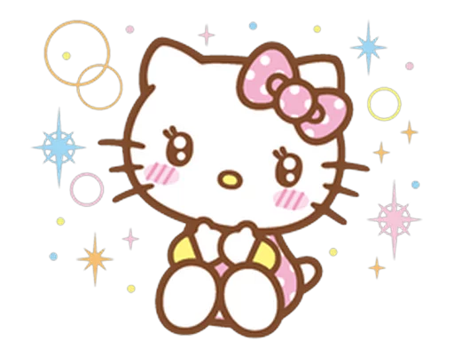 Емодзі Hello Kitty 😍