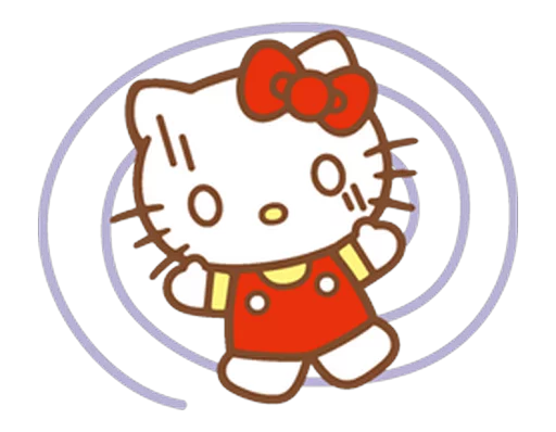 Емодзі Hello Kitty 😱