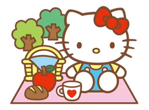 Емодзі Hello Kitty 🌆