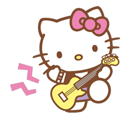 Емодзі Hello Kitty 🎢