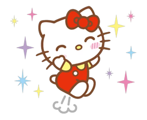 Стікер Hello Kitty 💨
