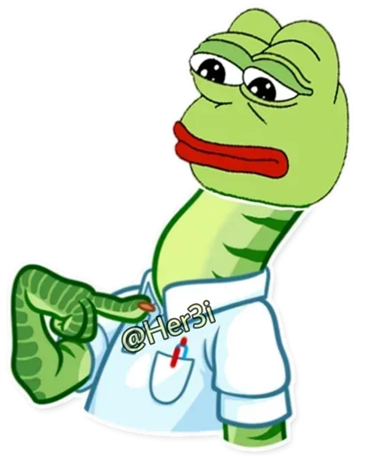 Pepe <3> 🐸 -  stiker 🐸