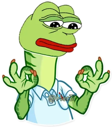 Pepe <3> 🐸 -  stiker 🐸