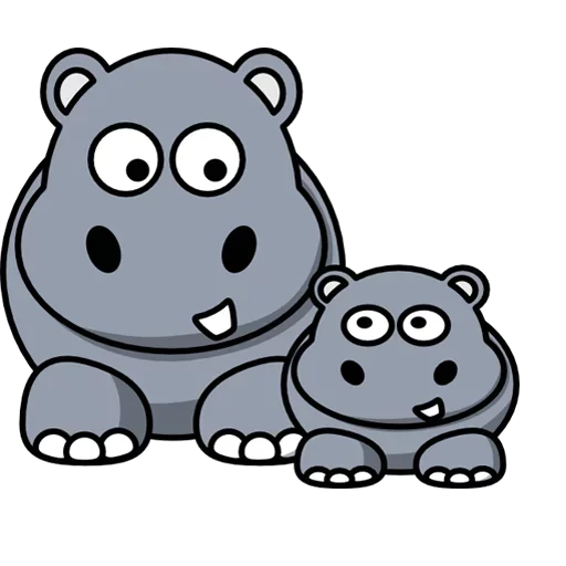 Hippo Pack  sticker 🤨