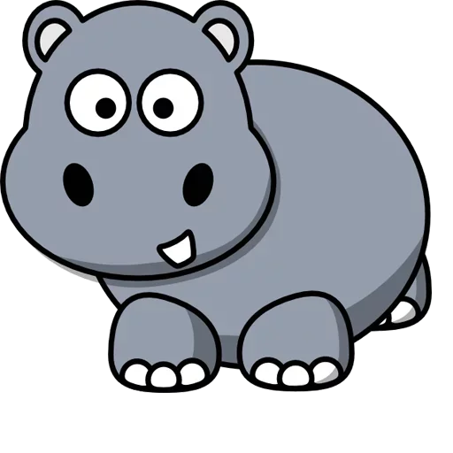 Эмодзи Hippo Pack 🤨