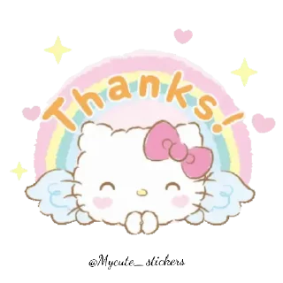 Hello Kitty BA  sticker 🐱