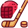 Эмодзи Telegram «Хоккей с шайбой» 🏒