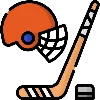 Telegram emoji «Хоккей с шайбой» 🏒