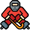 Хоккей с шайбой emoji 🥅