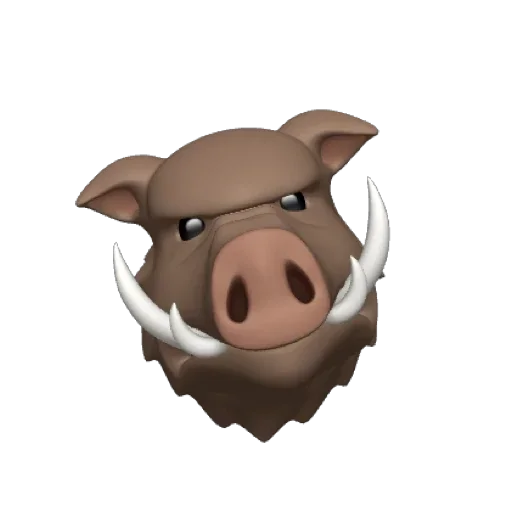 Telegram stiker «Hogs» 🐗