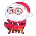Santa sticker 😏