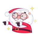 Эмодзи Santa 😎