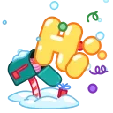 Holiday Kit emoji 👋