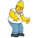 Telegram emoji Homer Simpson