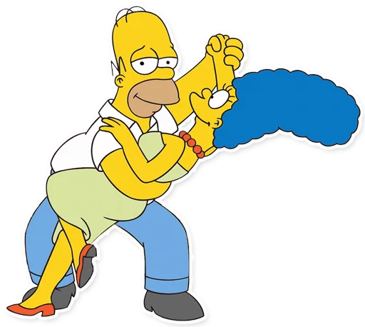 Стикер Homer Simpson 💃