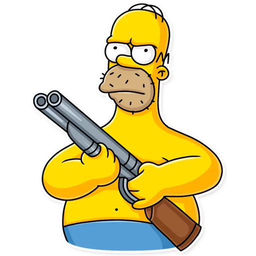Homer Simpson sticker 😠