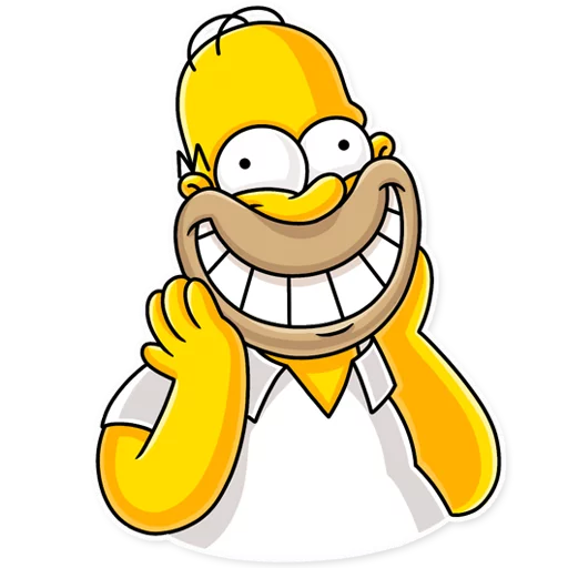 Homer Simpson emoji 😁