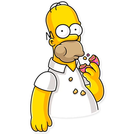 Homer Simpson sticker 😳