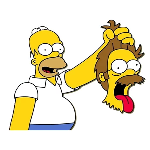 Стікер Telegram «Homero By Maximus10M» 😜