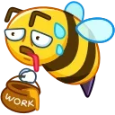 Эмодзи Bee 😩