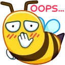 Bee emoji 😬