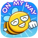 Bee sticker 🐝