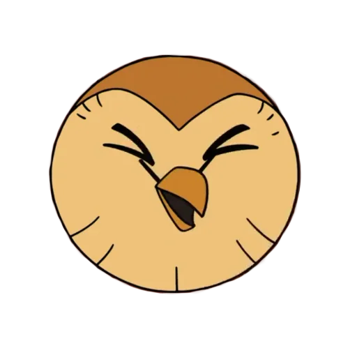 Telegram Sticker «Hooty_Door (The Owl House)» 😵