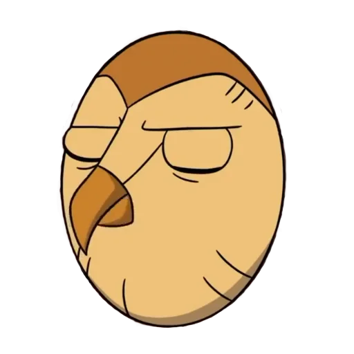 Telegram Sticker «Hooty_Door (The Owl House)» 😞